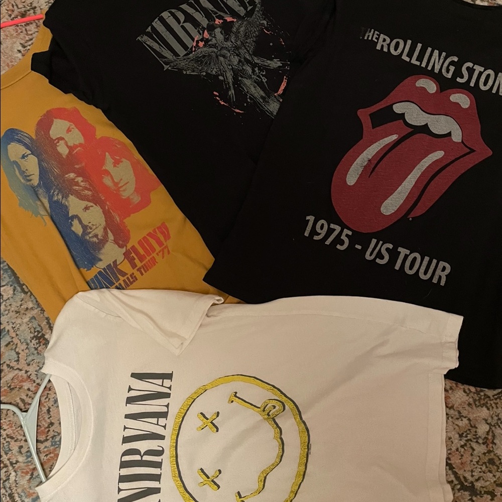 Band tee lot pack